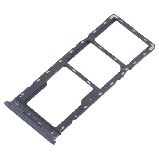 For Infinix Smart 8 HD 5pcs SIM Card Tray + SIM Card Tray + Micro SD Card Tray (Black) - Card Tray by buy2fix | Online Shopping UK | buy2fix