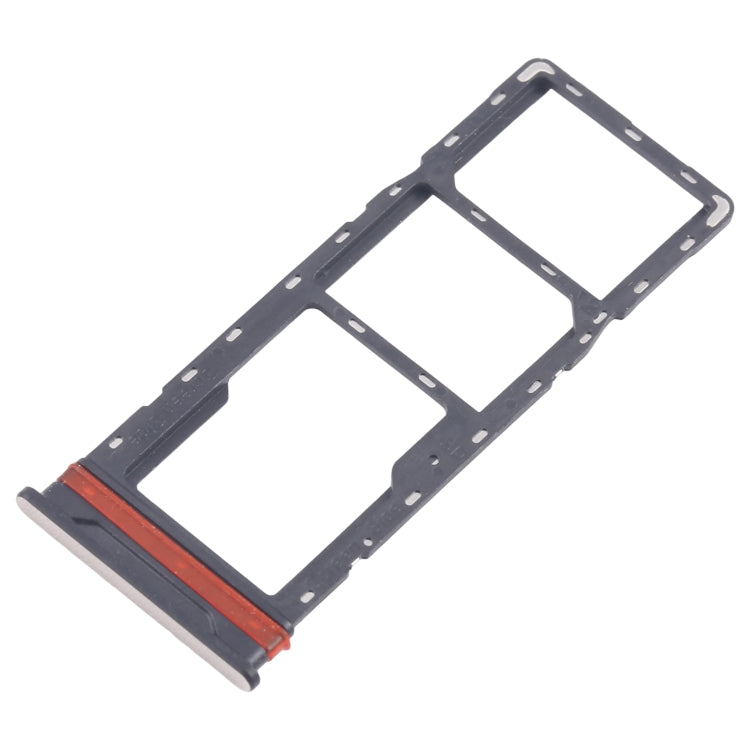 For Infinix Hot 40 X6836 5pcs SIM Card Tray + SIM Card Tray + Micro SD Card Tray (Gold) - Card Tray by buy2fix | Online Shopping UK | buy2fix