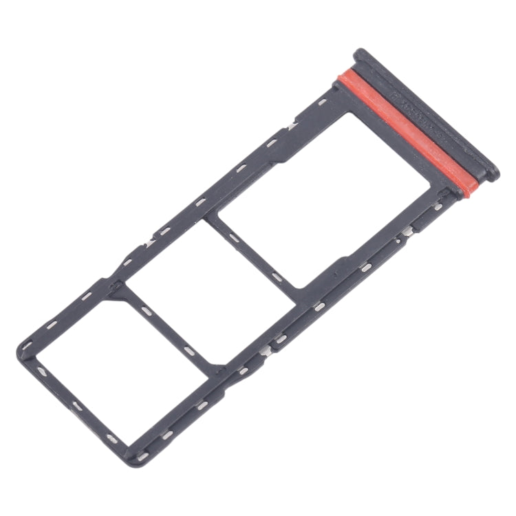 For Infinix Hot 40i X6528B 5pcs SIM Card Tray + SIM Card Tray + Micro SD Card Tray (Blue) - Card Tray by buy2fix | Online Shopping UK | buy2fix