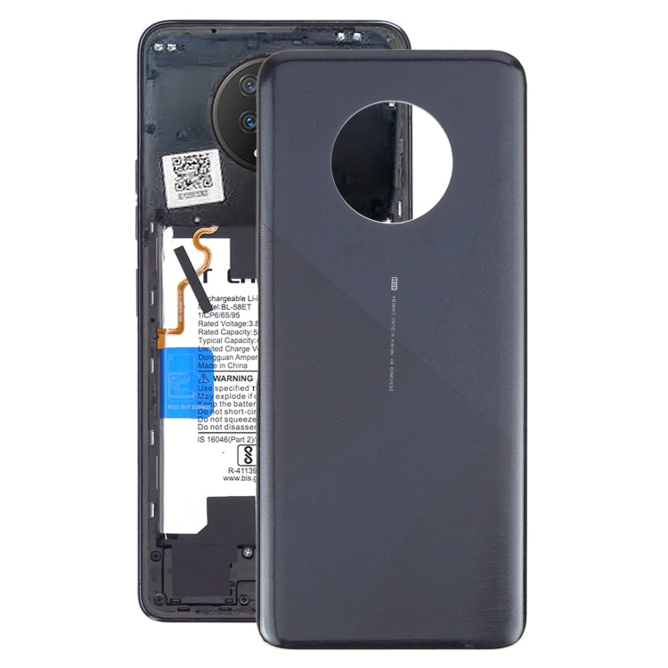 For Infinix Note 7 X690 Original Battery Back Cover(Black) - Back Cover by buy2fix | Online Shopping UK | buy2fix