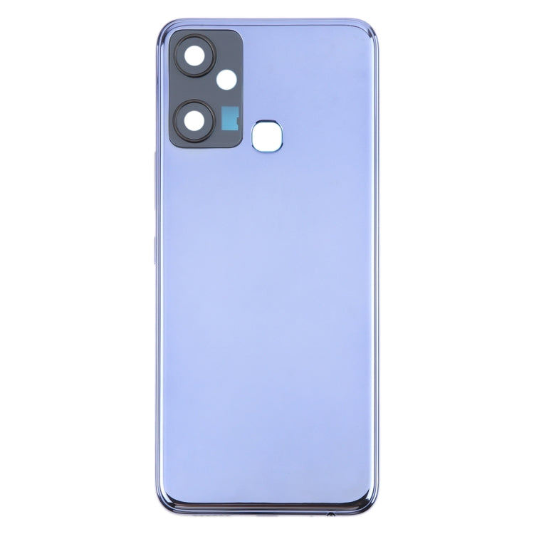 For Infinix Smart 6 Plus India X6823 Original Battery Back Cover(Grey) - Back Cover by buy2fix | Online Shopping UK | buy2fix