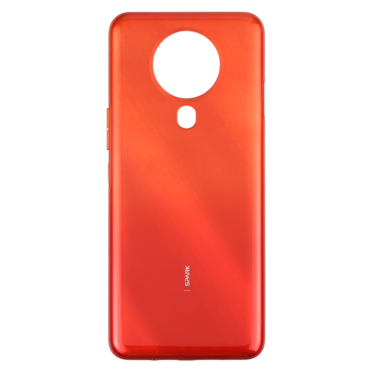 For Tecno Spark 6 Original Battery Back Cover(Red) - Back Cover by buy2fix | Online Shopping UK | buy2fix