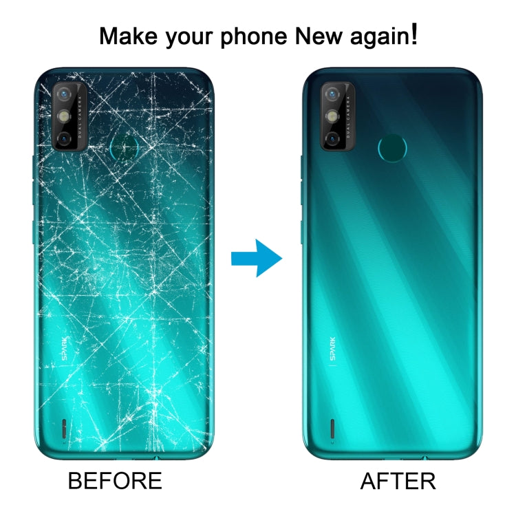 For Tecno Spark 6 Go Original Battery Back Cover(Green) - Back Cover by buy2fix | Online Shopping UK | buy2fix
