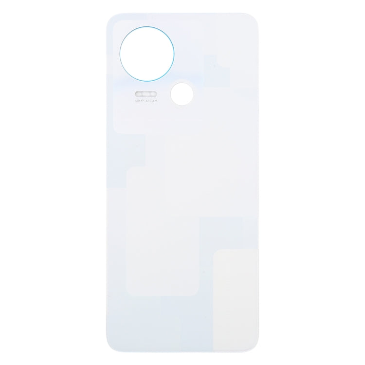 For Tecno Spark 10 5G Original Battery Back Cover(White) - Back Cover by buy2fix | Online Shopping UK | buy2fix