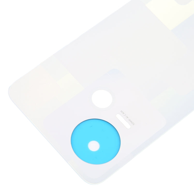 For Tecno Spark 10 5G Original Battery Back Cover(White) - Back Cover by buy2fix | Online Shopping UK | buy2fix