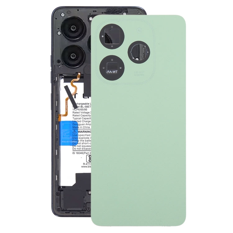 For Tecno Spark Go 2024 Original Battery Back Cover(Green) - Back Cover by buy2fix | Online Shopping UK | buy2fix