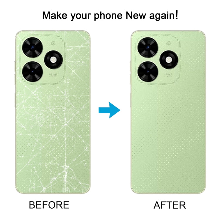 For Tecno Spark Go 2024 Original Battery Back Cover(Black) - Back Cover by buy2fix | Online Shopping UK | buy2fix