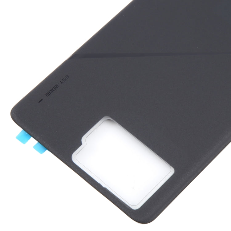 For Asus ROG Phone 8 Pro AI2401 AI2401_A Global Original Glass Battery Back Cover(Matte Black) - Back Cover by buy2fix | Online Shopping UK | buy2fix