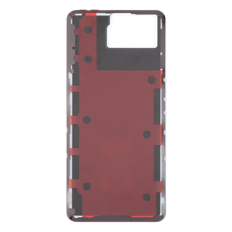 For Asus ROG Phone 8 Pro AI2401 AI2401_A Global Original Glass Battery Back Cover(Grey) - Back Cover by buy2fix | Online Shopping UK | buy2fix