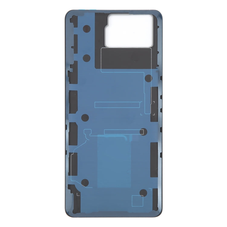For Asus ROG Phone 8 Pro AI2401 AI2401_A Global Original Glass Battery Back Cover(Bright Black) - Back Cover by buy2fix | Online Shopping UK | buy2fix