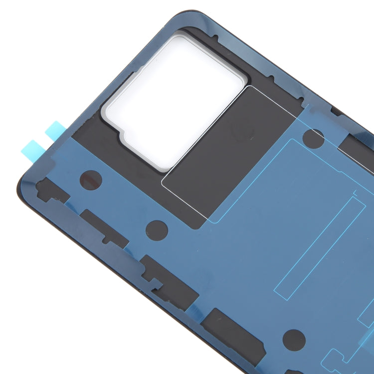 For Asus ROG Phone 8 Pro AI2401 AI2401_A Global Original Glass Battery Back Cover(Bright Black) - Back Cover by buy2fix | Online Shopping UK | buy2fix