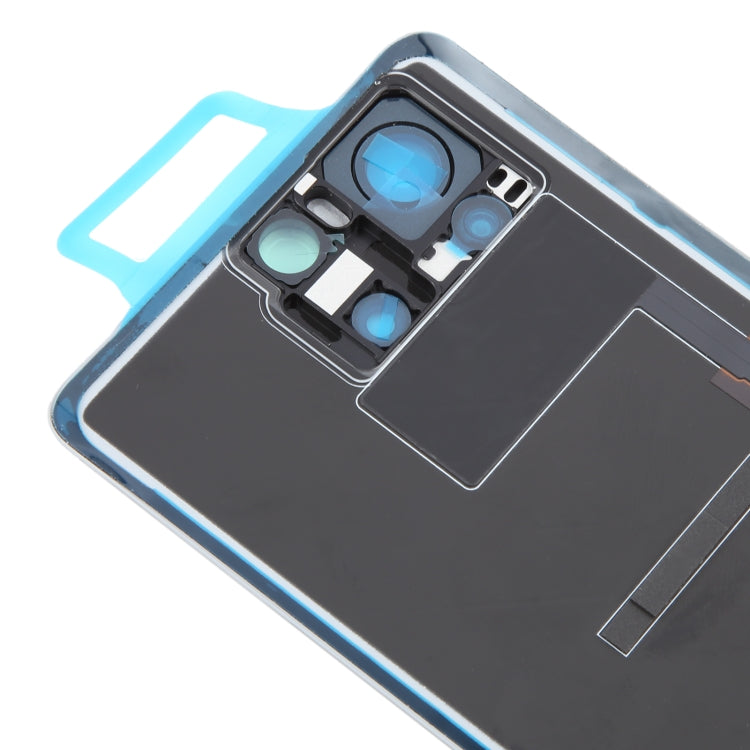 For Asus ROG Phone 8 Pro AI2401 AI2401_A Global Original Glass Battery Back Cover with Camera Frame(Bright Grey) - Back Cover by buy2fix | Online Shopping UK | buy2fix
