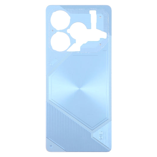 For Tecno Pova 6 Original Battery Back Cover(Blue) by buy2fix