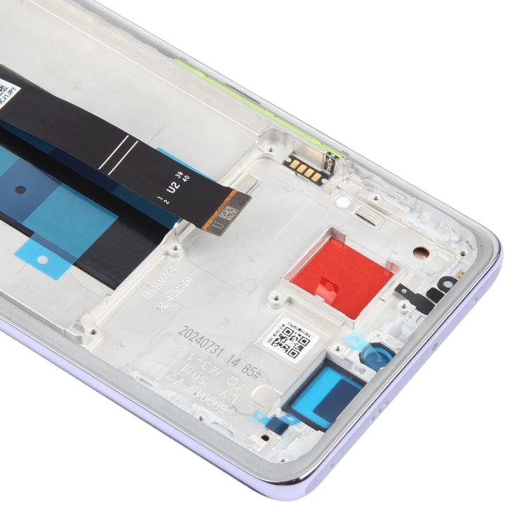 For Xiaomi Redmi Note 14 Pro 5G Original LCD Screen Digitizer Full Assembly with Frame (Purple) - LCD Screen by buy2fix | Online Shopping UK | buy2fix