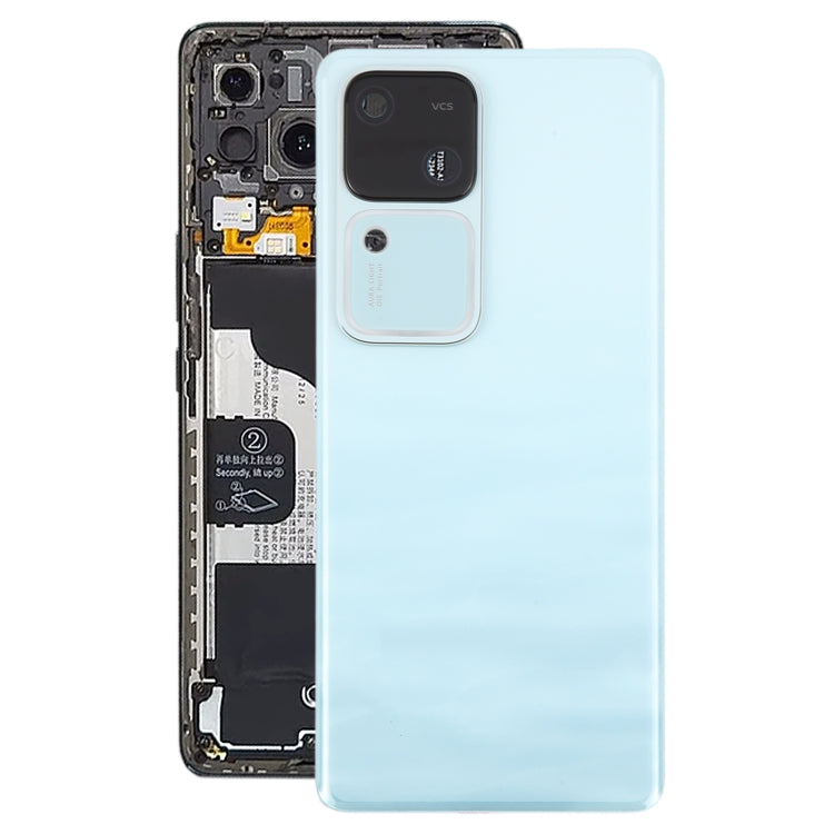 For vivo S18 5G Original Battery Back Cover with Camera Lens Cover(Aqua) - Back Cover by buy2fix | Online Shopping UK | buy2fix