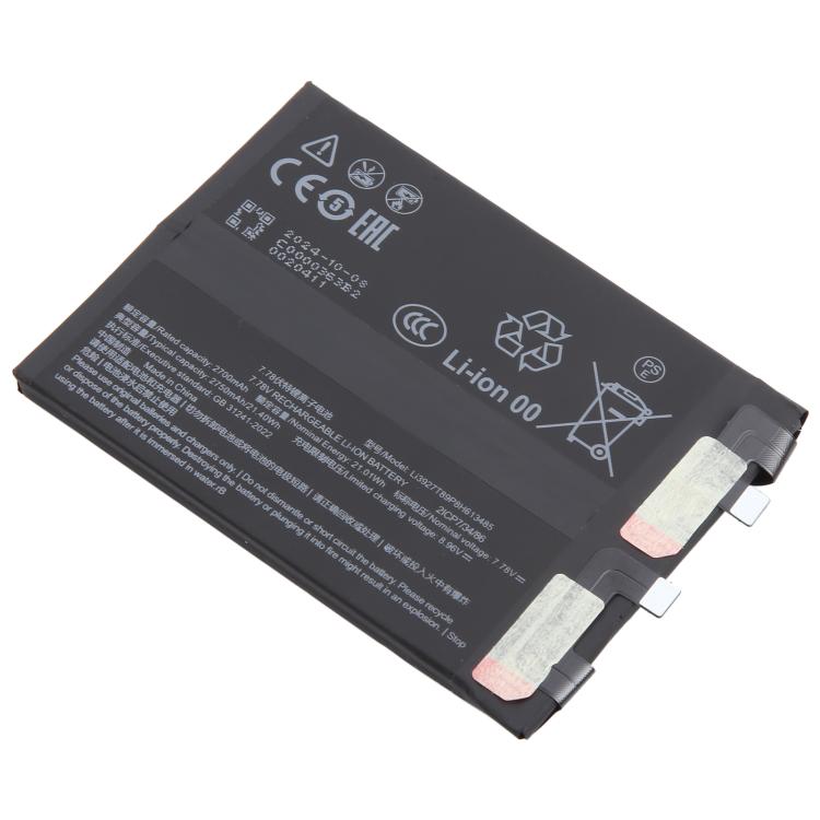 For ZTE Nubia Red Magic 9 Pro+ NX769J Li3927T89P8h613485 2700mAh Battery Replacement - For ZTE by buy2fix | Online Shopping UK | buy2fix