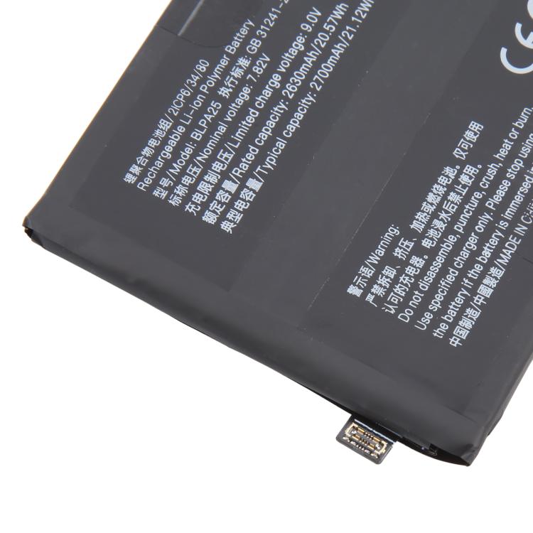 For OnePlus 12 5G BLPA25 2630mAh Battery Replacement - For ZTE by buy2fix | Online Shopping UK | buy2fix