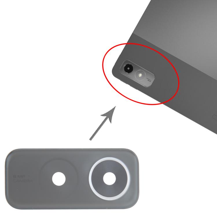 For Lenovo Tab P12 Original Back Camera Lens (Black) - Camera by buy2fix | Online Shopping UK | buy2fix