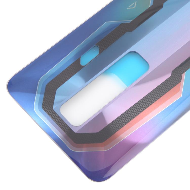 For ZTE nubia Red Magic 7 NX679J Glass Battery Back Cover(Neon) - For ZTE by buy2fix | Online Shopping UK | buy2fix