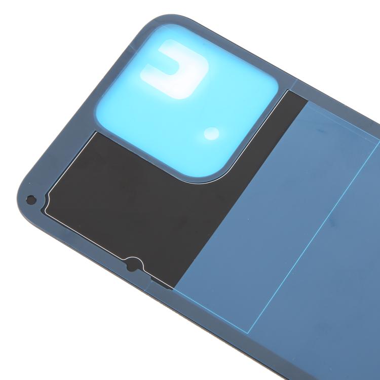 For ZTE Blade V50 Design 4G Glass Battery Back Cover(Black) - For ZTE by buy2fix | Online Shopping UK | buy2fix