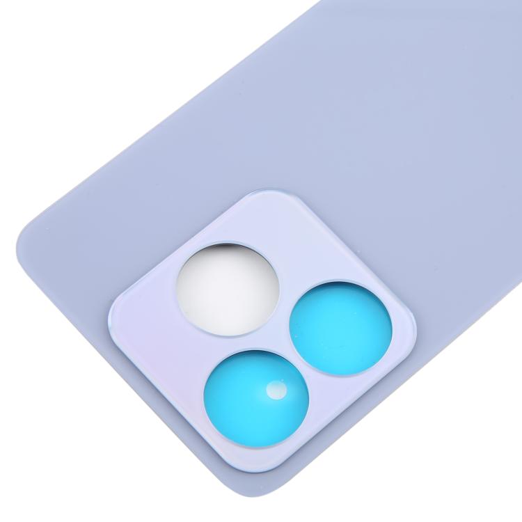 For ZTE Axon 60 Lite Glass Battery Back Cover with Adhesive(Purple) - For ZTE by buy2fix | Online Shopping UK | buy2fix