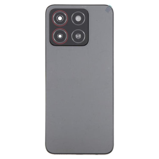 For ZTE Blade A55 Z2450 Battery Back Cover with Middle Frame / Camera Lens Cover(Black) - For ZTE by buy2fix | Online Shopping UK | buy2fix