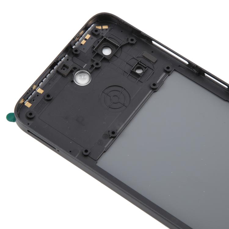 For ZTE Blade A55 Z2450 Battery Back Cover with Middle Frame / Camera Lens Cover(Black) - For ZTE by buy2fix | Online Shopping UK | buy2fix