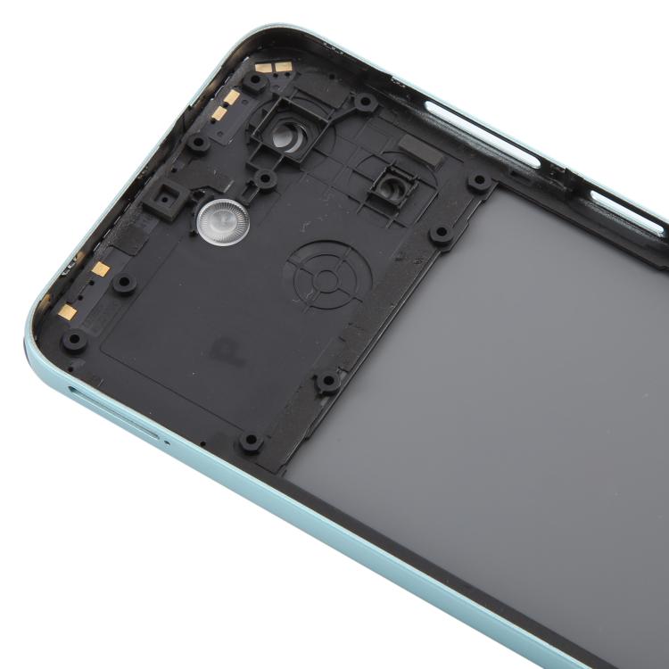 For ZTE Blade A55 Z2450 Battery Back Cover with Middle Frame / Camera Lens Cover(Green) - For ZTE by buy2fix | Online Shopping UK | buy2fix