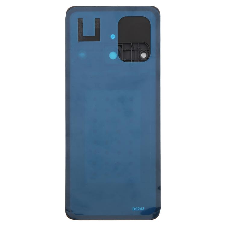 For ZTE nubia Focus Glass Battery Back Cover with Adhesive / Camera Lens Cover(Black) - For ZTE by buy2fix | Online Shopping UK | buy2fix