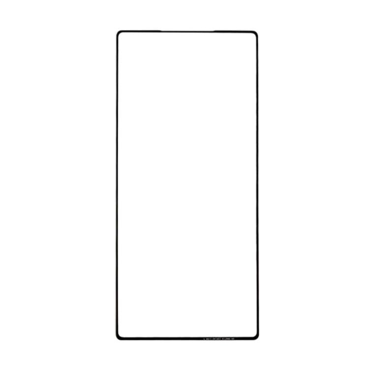 For ZTE Nubia Z70 Ultra NX733J NX736J Front Screen Outer Glass Lens with OCA Optically Clear Adhesive (Black) - For ZTE by buy2fix | Online Shopping UK | buy2fix