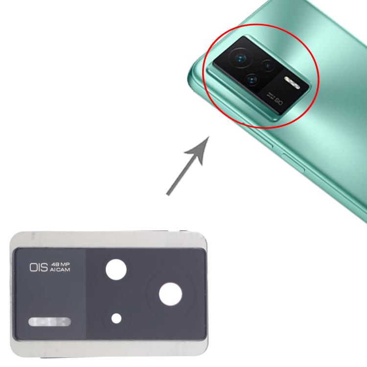 For Xiaomi Redmi K60E Original Rear Camera Lens Cover (White) - Camera by buy2fix | Online Shopping UK | buy2fix