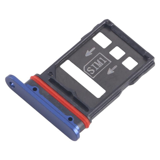 For ZTE nubia RedMagic 7S SIM Card Tray + SIM Card Tray (Blue) - For ZTE by buy2fix | Online Shopping UK | buy2fix