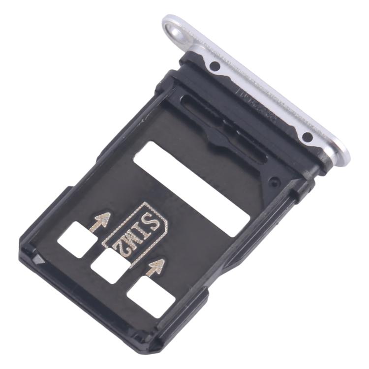 For ZTE nubia RedMagic 8 Pro NX729J SIM Card Tray + SIM Card Tray (Silver) - For ZTE by buy2fix | Online Shopping UK | buy2fix