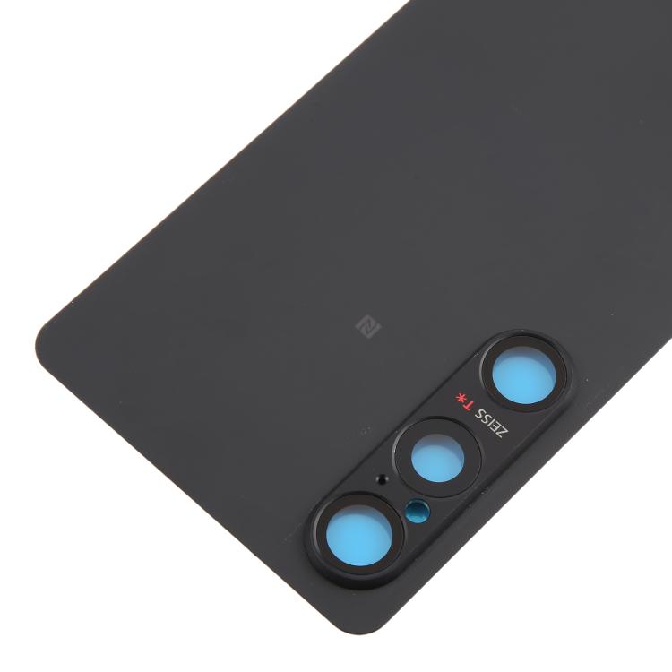 For Sony Xperia 1 VI Original Battery Back Cover with Camera Lens Cover(Black) - Back Cover by buy2fix | Online Shopping UK | buy2fix