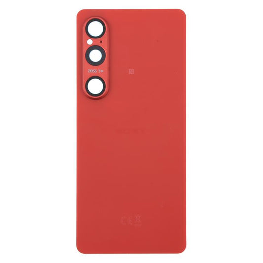 For Sony Xperia 1 VI Original Battery Back Cover with Camera Lens Cover(Red) - Back Cover by buy2fix | Online Shopping UK | buy2fix
