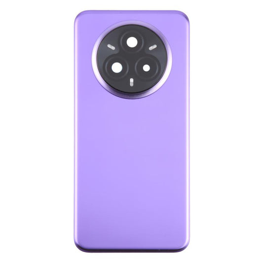 For Realme 14 Pro+ Original Battery Back Cover with Camera Lens Cover(Purple) - Back Cover by buy2fix | Online Shopping UK | buy2fix