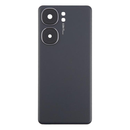 For vivo iQOO Neo9 Pro Battery Back Cover with Camera Lens Cover(Black) - Back Cover by buy2fix | Online Shopping UK | buy2fix