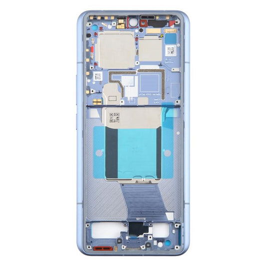 For Xiaomi 14 Ultra Original Middle Frame Bezel Plate (Blue) - Frame Bezel Plate by buy2fix | Online Shopping UK | buy2fix