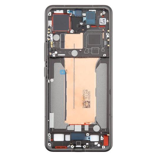 For Xiaomi 15 Pro Original Middle Frame Bezel Plate (Black) - Frame Bezel Plate by buy2fix | Online Shopping UK | buy2fix
