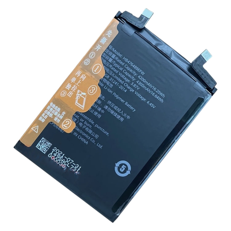 4200mAh Battery Replacement For Honor 50 / 60 SE / Huawei Nova 9 / NAM-AL00 NTH-AL00 GIA-AN00 HB476489EFW by buy2fix
