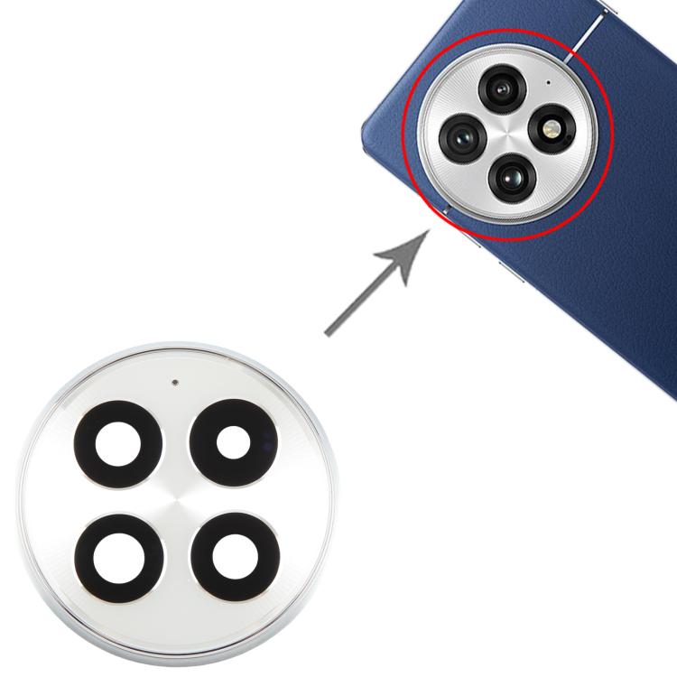 For OnePlus 13 CPH2655 CPH2653 PJZ110 Original Rear Camera Lens Cover (Silver) - Camera Series by buy2fix | Online Shopping UK | buy2fix