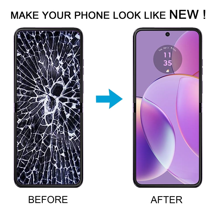 For Motorola Razr 40 AMOLED Material Original LCD Screen with Digitizer Full Assembly - LCD Screen by buy2fix | Online Shopping UK | buy2fix