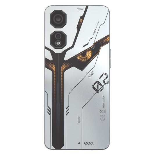 For ZTE nubia Neo 2 Z2352N Plastic Battery Back Cover with Camera Lens Cover(Silver) - For ZTE by buy2fix | Online Shopping UK | buy2fix