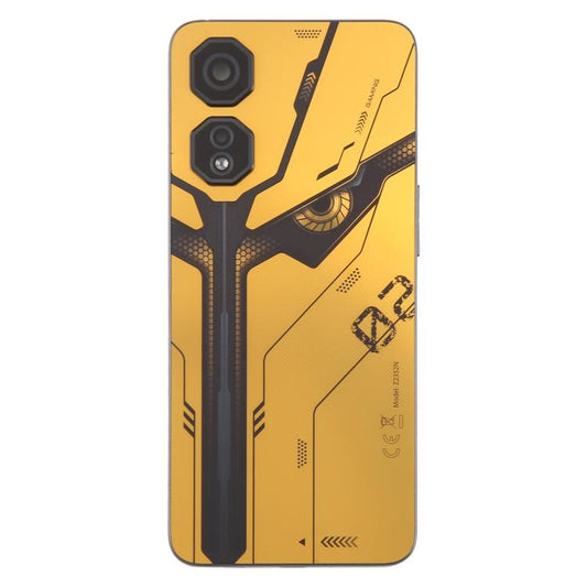For ZTE nubia Neo 2 Z2352N Plastic Battery Back Cover with Camera Lens Cover(Yellow) - For ZTE by buy2fix | Online Shopping UK | buy2fix