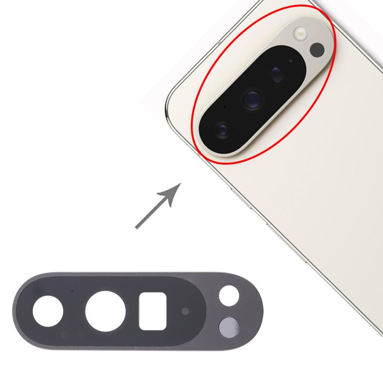 For Google Pixel 9 Pro XL Original Rear Camera Lens Cover (Black) - Camera Parts by buy2fix | Online Shopping UK | buy2fix