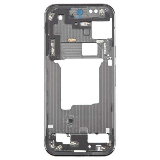 For Google Pixel 9 Pro Original Middle Frame Bezel Plate (Black) - Frame Bezel Plate by buy2fix | Online Shopping UK | buy2fix