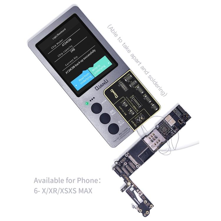 For iPhone 6 - 14 Pro Max 5 in 1 Qianli iCopy Plus 2.2 Repair Detection Programmer Set - Repair Programmer by QIANLI | Online Shopping UK | buy2fix