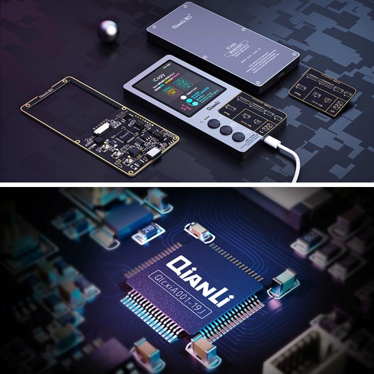 For iPhone 6 - 14 Pro Max 5 in 1 Qianli iCopy Plus 2.2 Repair Detection Programmer Set - Repair Programmer by QIANLI | Online Shopping UK | buy2fix