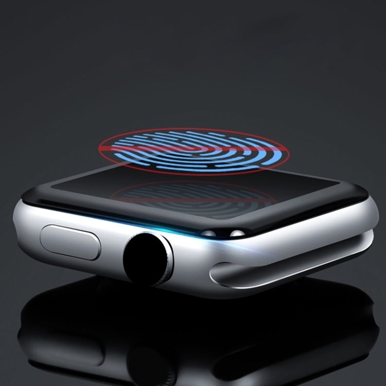 mocolo 0.33mm 9H 3D Round Edge Full Glue Tempered Glass Film for Apple Watch Series 3 42mm by mocolo