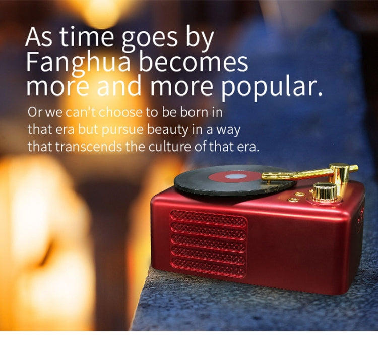 Retro Style Bluetooth Speaker, Built-in High-sensitivity FM Receiving Antenna, Long-term Voyage - Desktop Speaker by buy2fix | Online Shopping UK | buy2fix